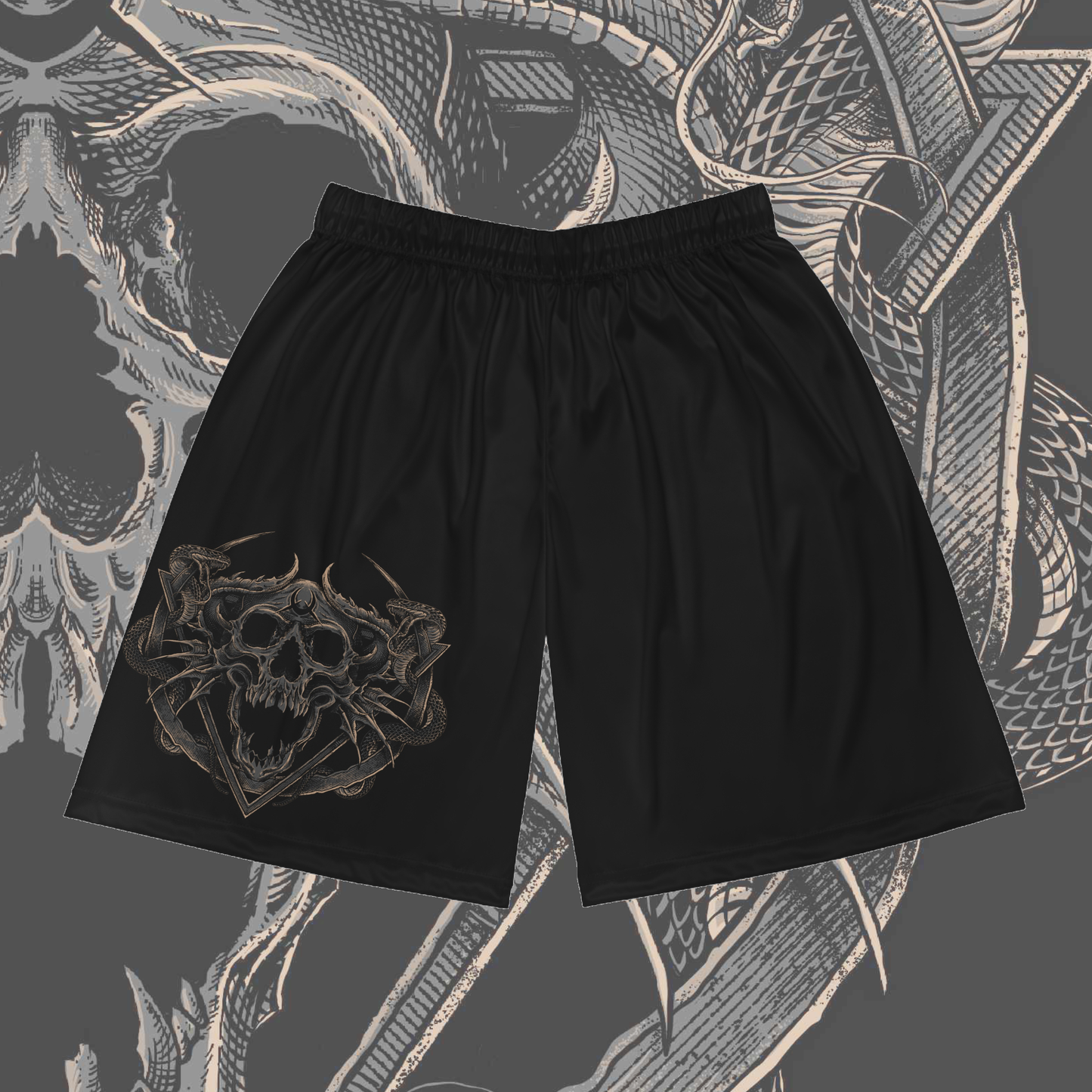 BORDERWARS Black Shorts - LIMITED EDITION