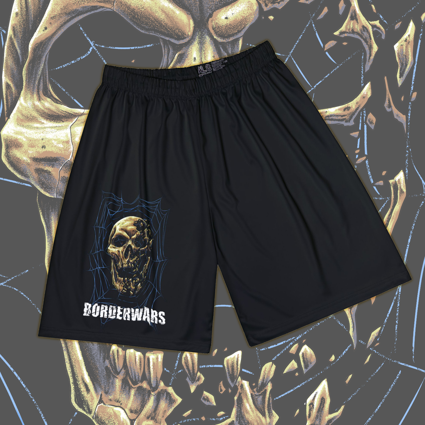 BORDERWARS "Cursed" Black Shorts - LIMITED EDITION