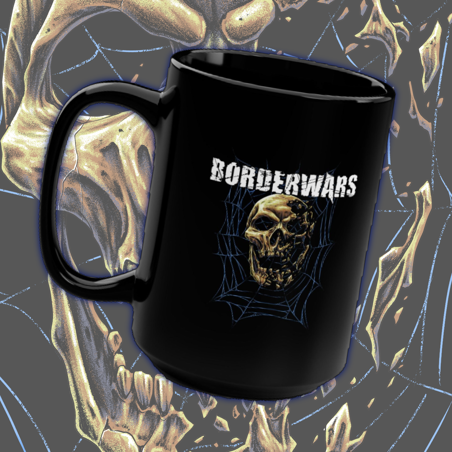 BORDERWARS - BlakMug "Cursed" - 15oz
