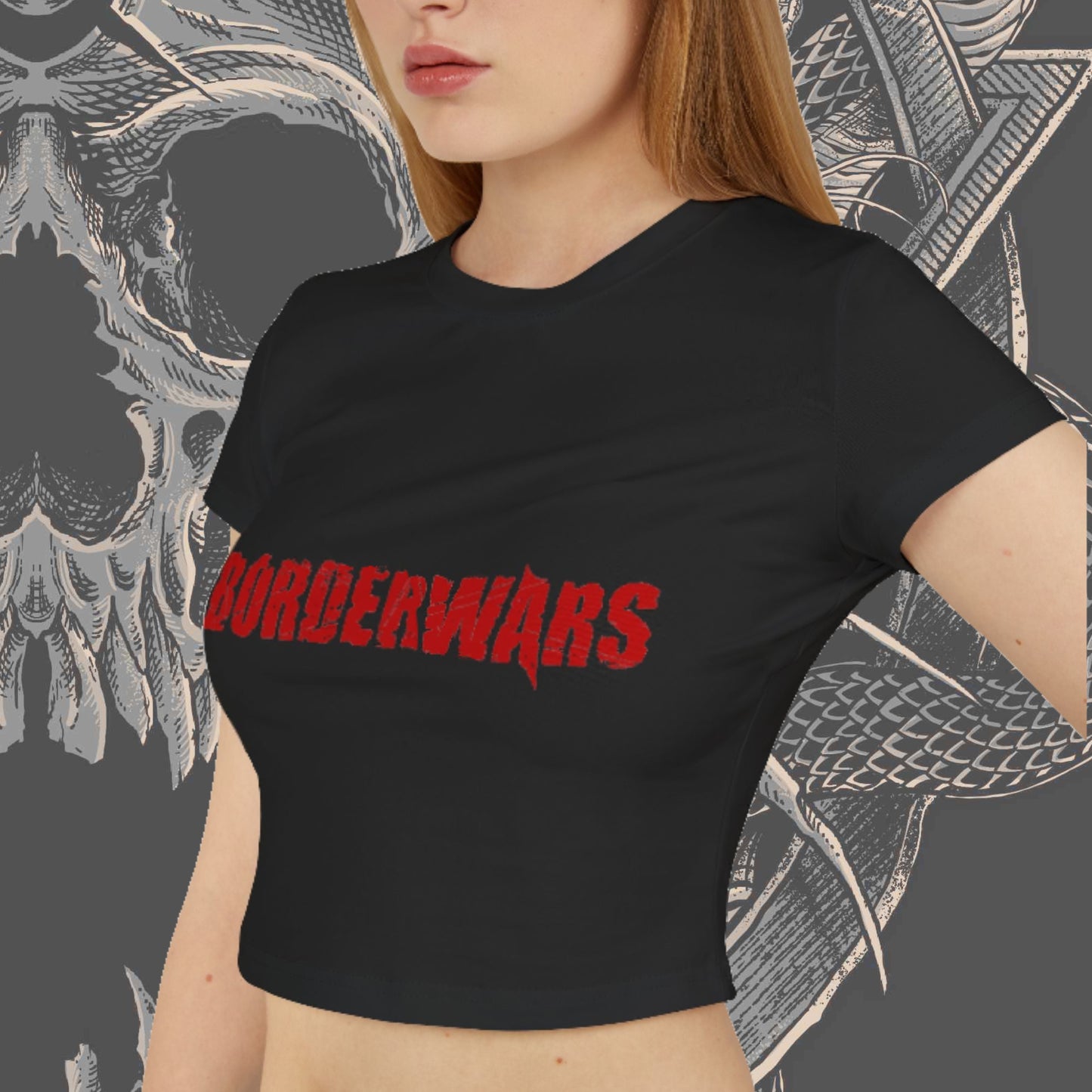 BORDERWARS - Women's "logo" T shirt