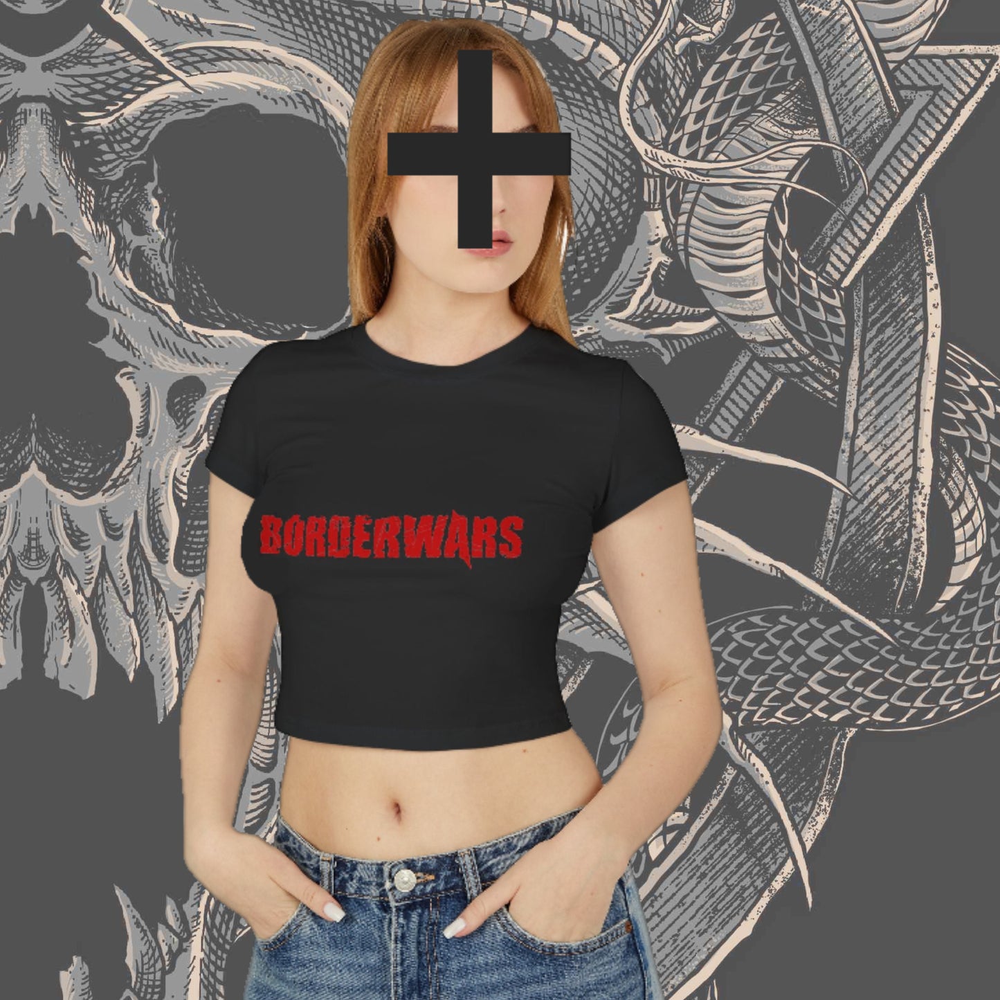 BORDERWARS - Women's "logo" T shirt